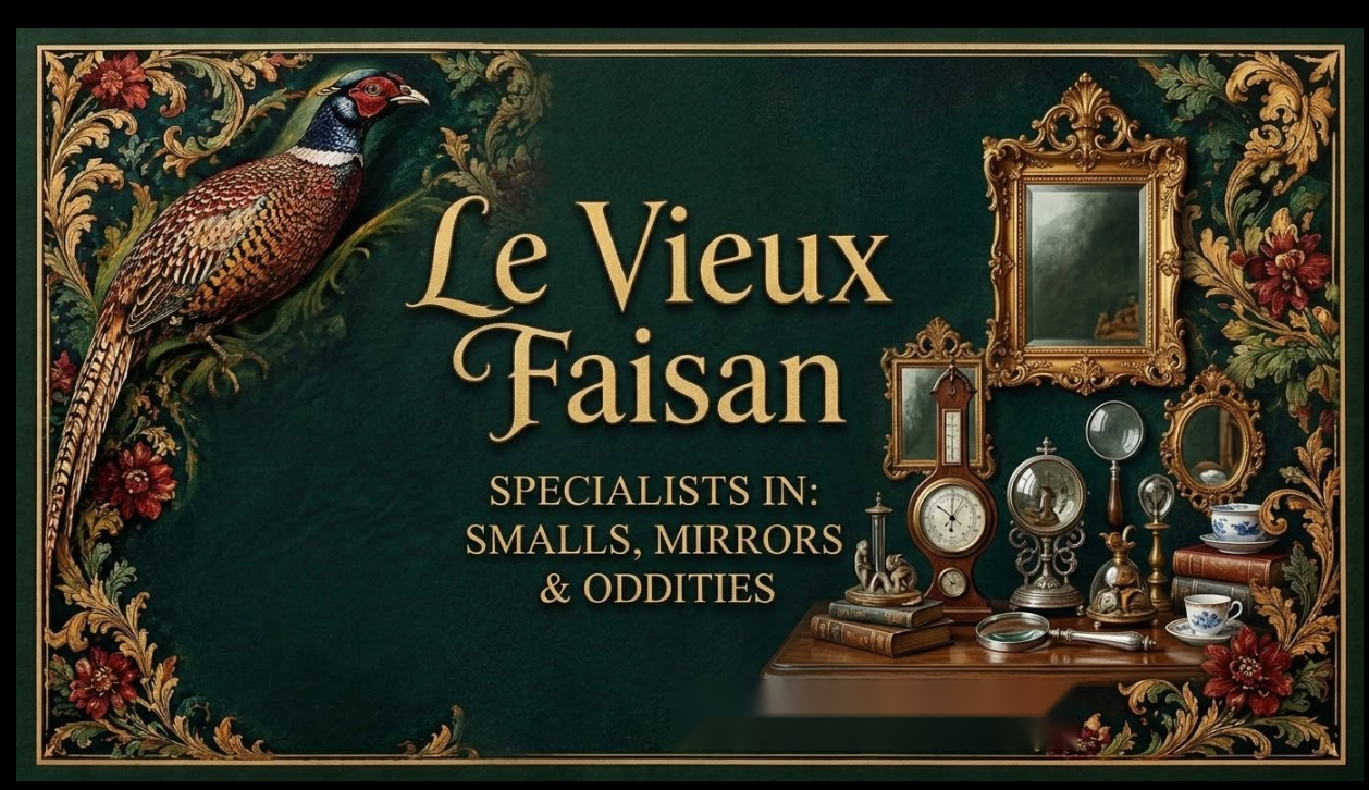 Le Vieux Faisan — Specialists in Smalls, Mirrors and Oddities